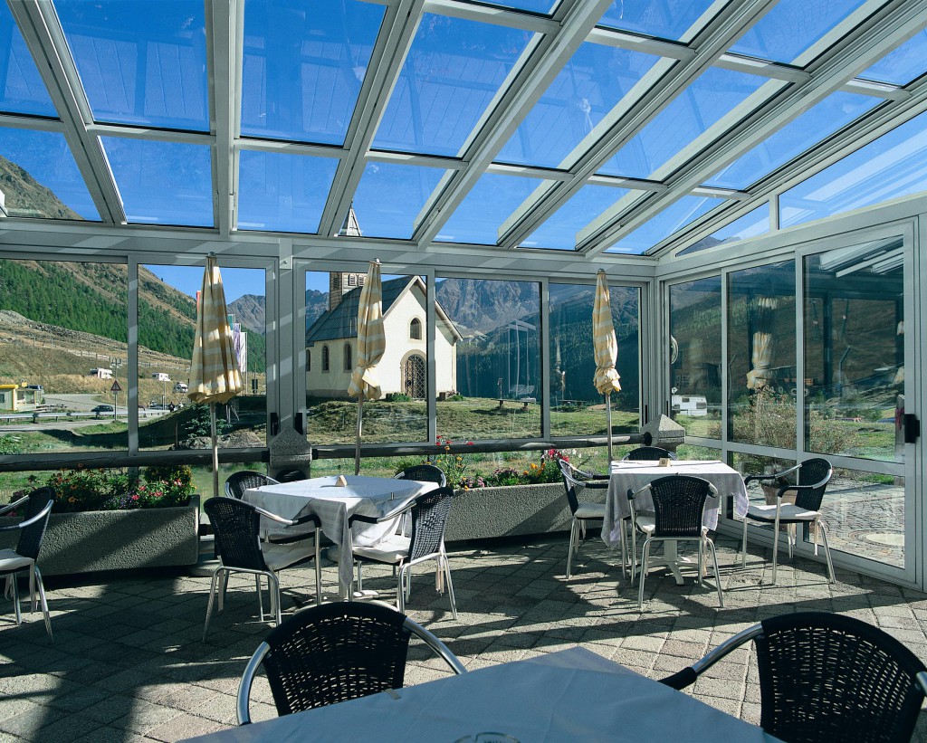 Schiebedach für Wintergarten – Wintergartendach zum öffnen